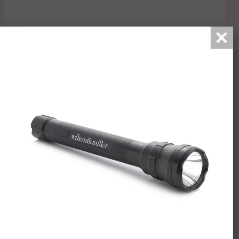 Wilson Miller combat tactical flashlight